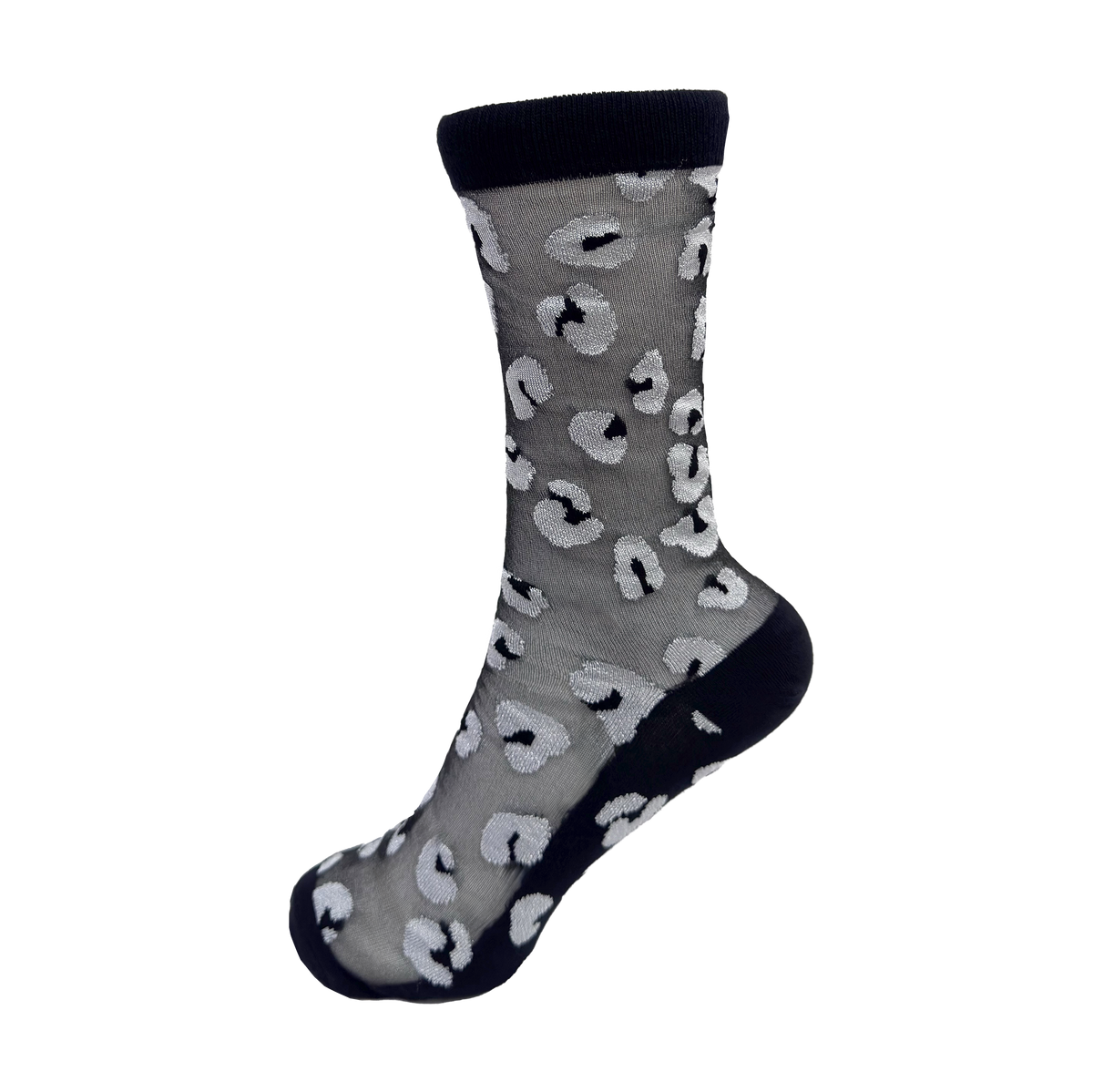 Chaussettes transparentes et taille unique SILVER