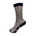 Chaussettes transparentes et taille unique BRONZE