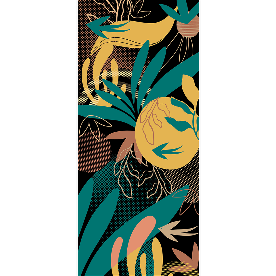 Écharpe laine FLORE TURQUOISE