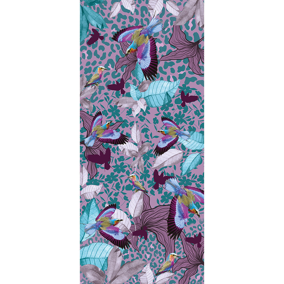 Écharpe laine LAURIER AMETHYSTE