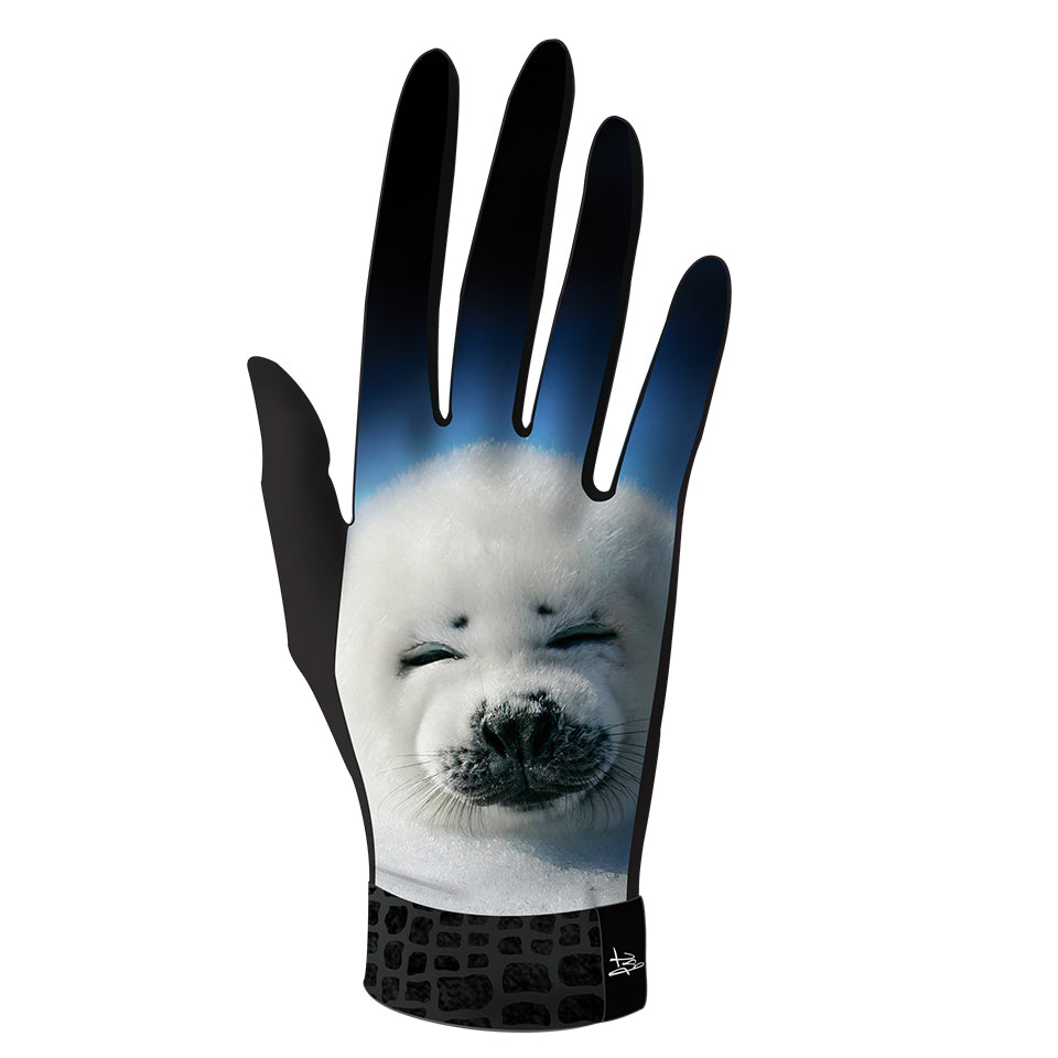 Gants imprimés techniques, élégants et chauds. Modèle BIBIFOC