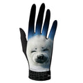 Gants imprimés techniques, élégants et chauds. Modèle BIBIFOC