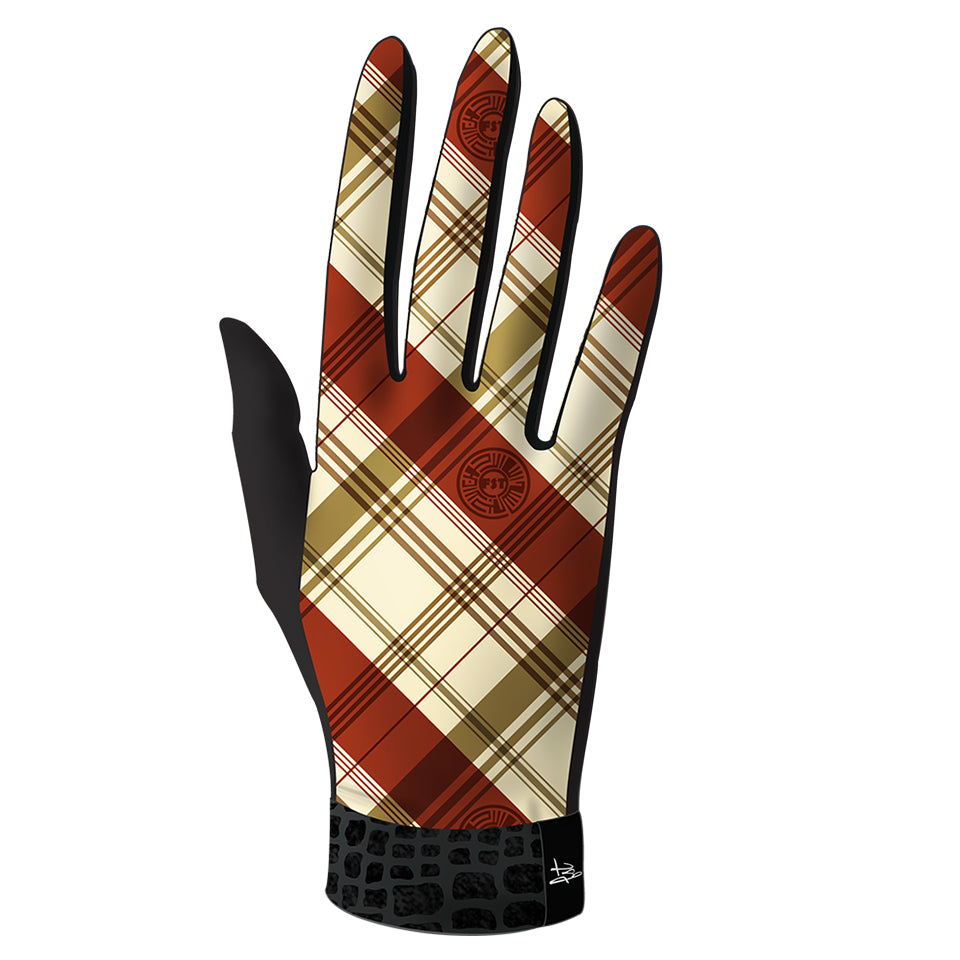 Gants imprimés techniques, élégants et chauds. Modèle BON CHIC