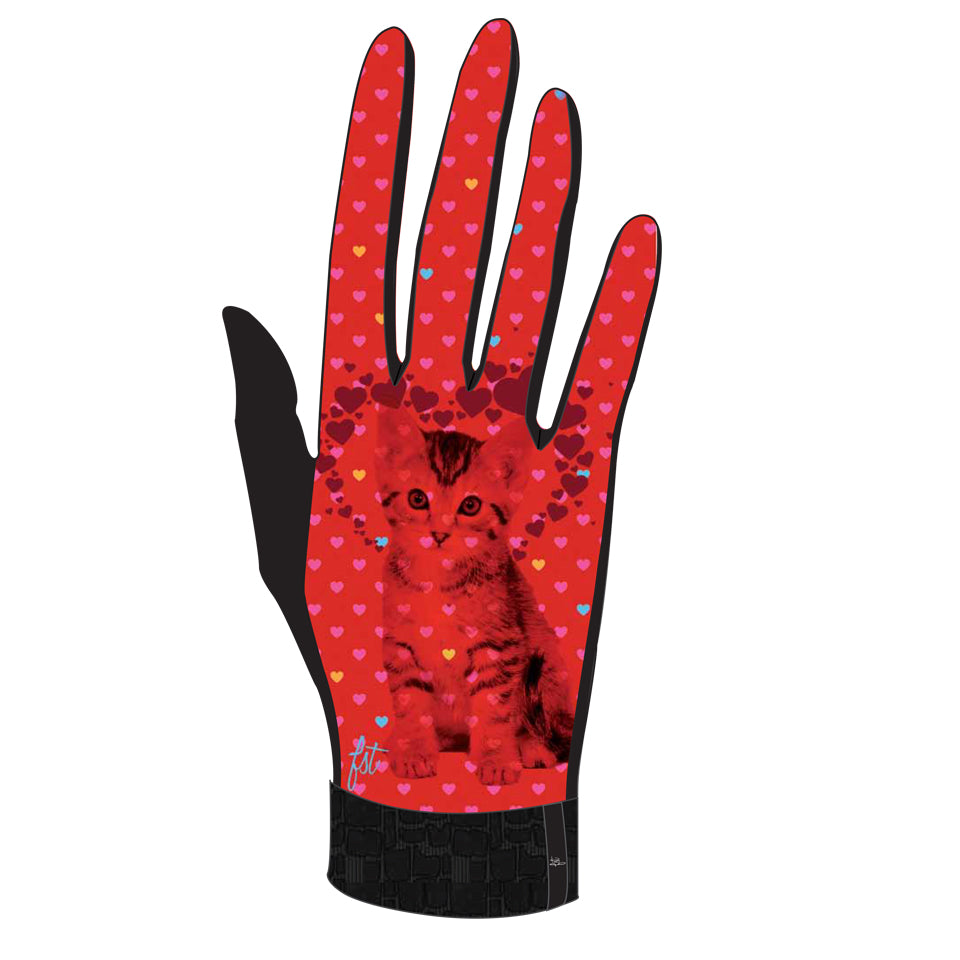 Gants imprimés techniques, élégants et chauds. Modèle CAT