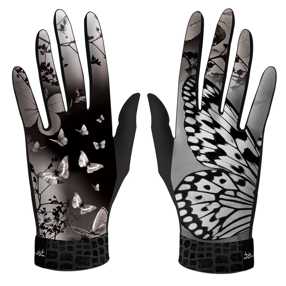 Gants imprimés techniques, élégants et chauds. Modèle CELESTE