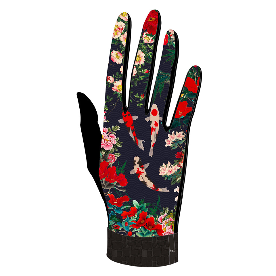 Gants imprimés techniques, élégants et chauds. Modèle KOI