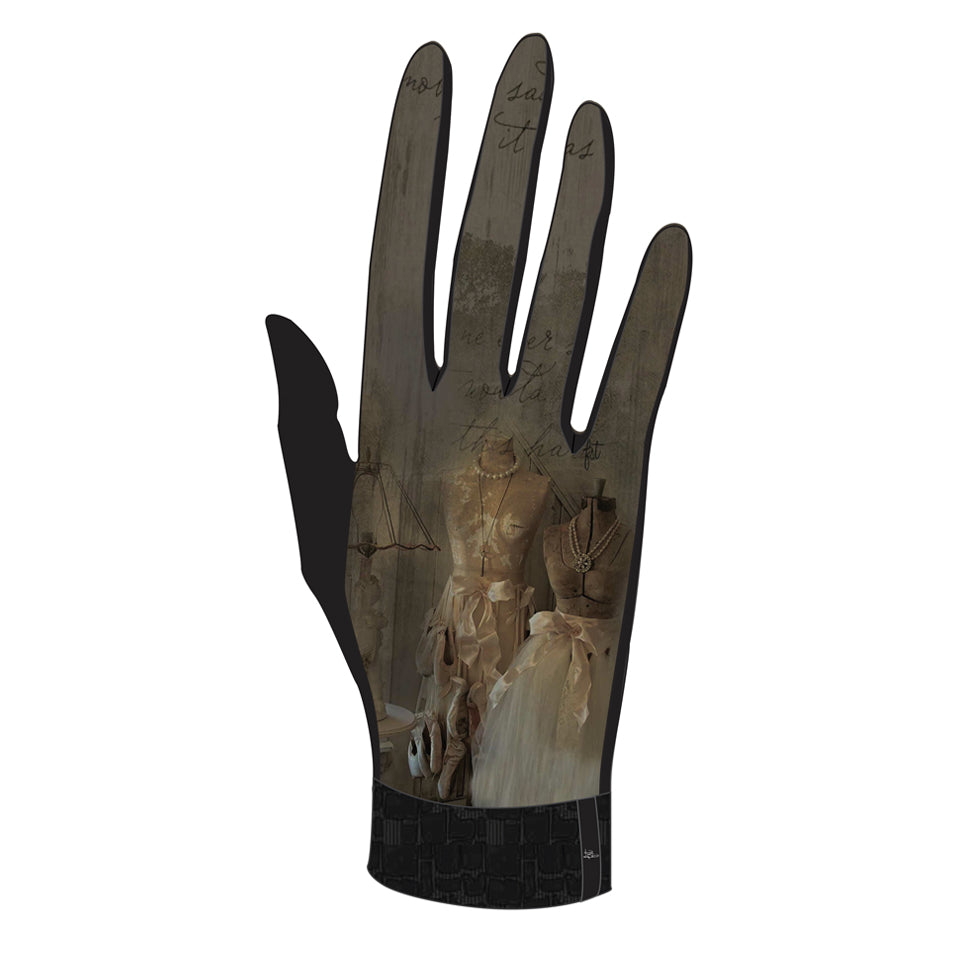 Gants imprimés techniques, élégants et chauds. Modèle MUSE