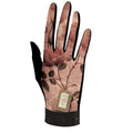 Gants imprimés techniques, élégants et chauds. Modèle ROSAE
