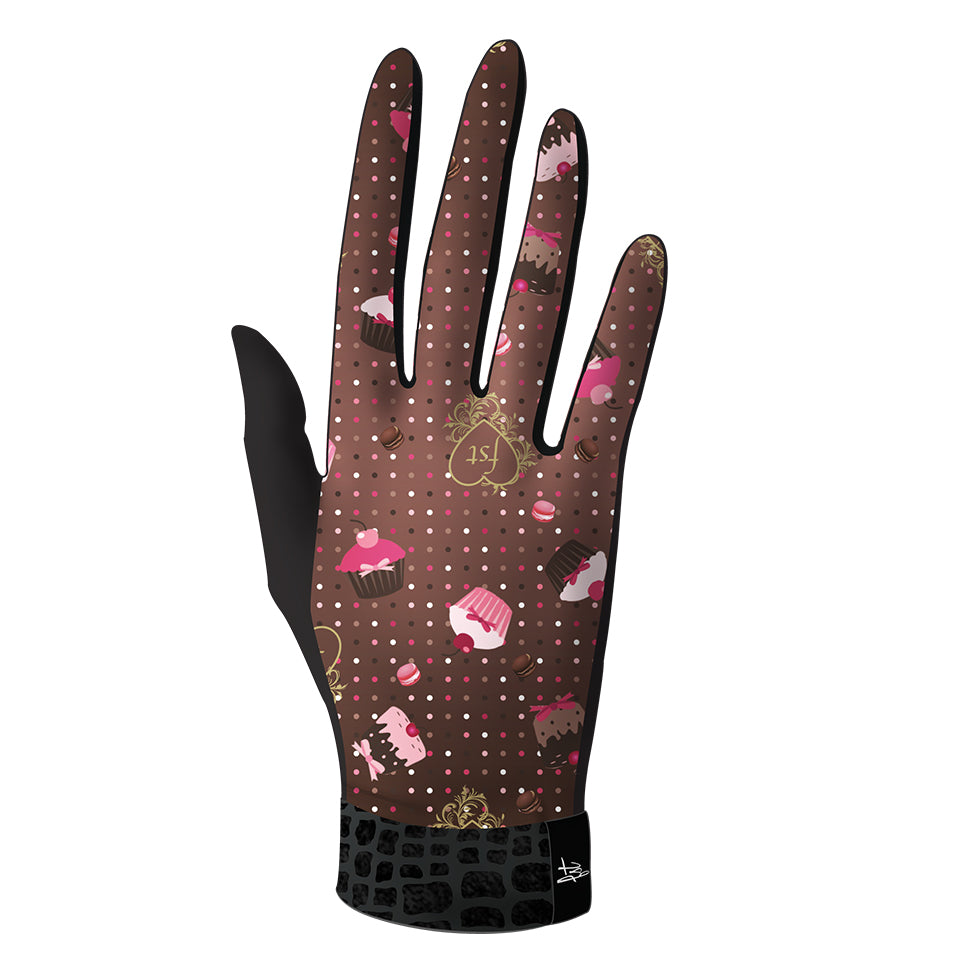 Gants imprimés techniques, élégants et chauds. Modèle YUMMY
