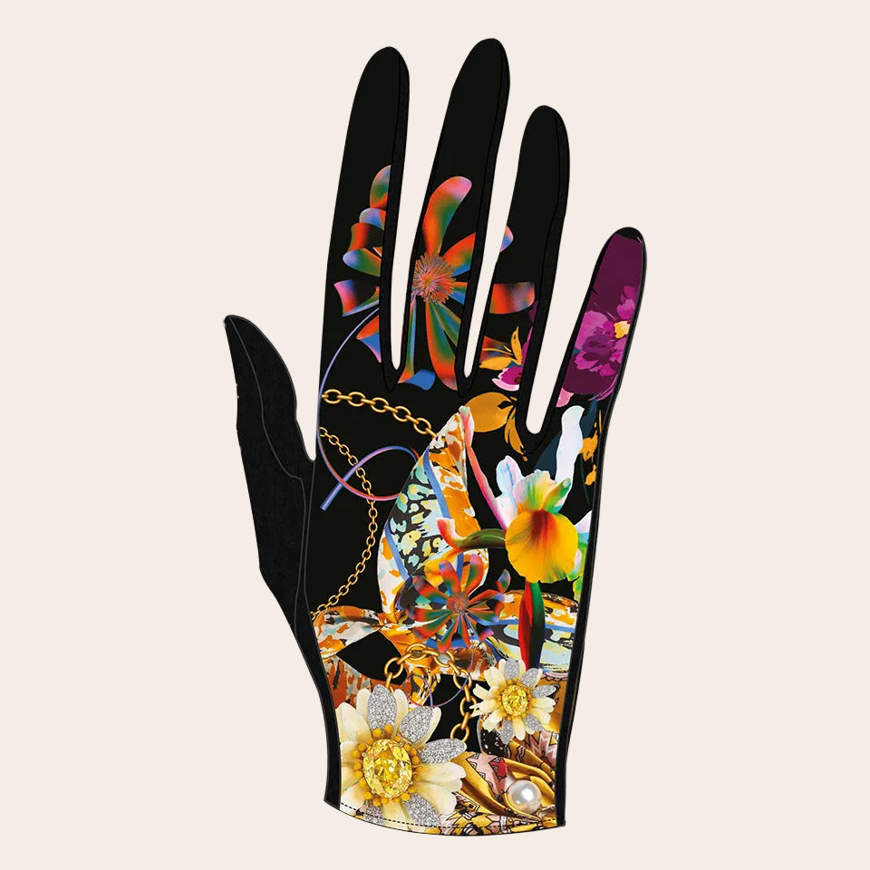 Gants femme en laine JACQUARD