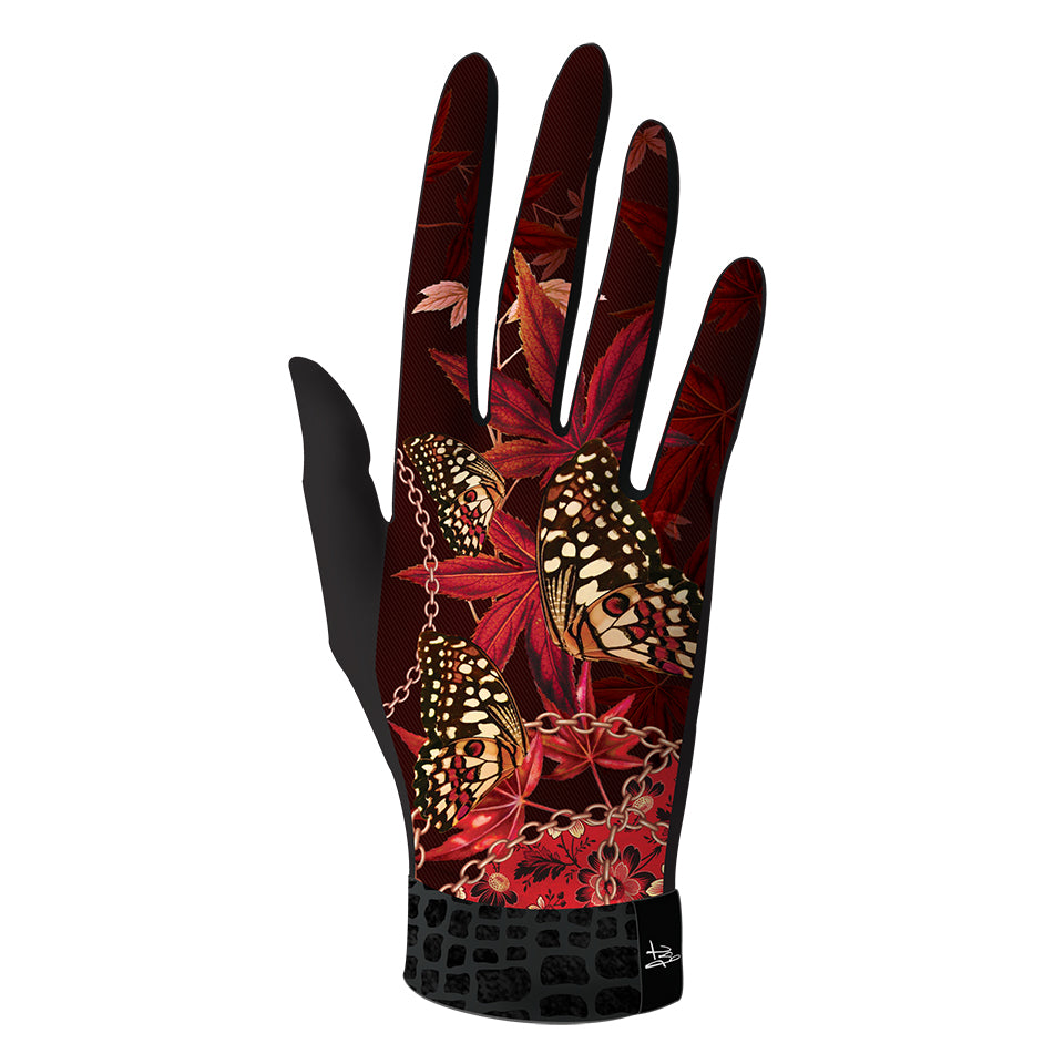 Gants imprimés techniques, élégants et chauds. Modèle ERABLE