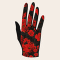 Gants femme en laine DENTELLE