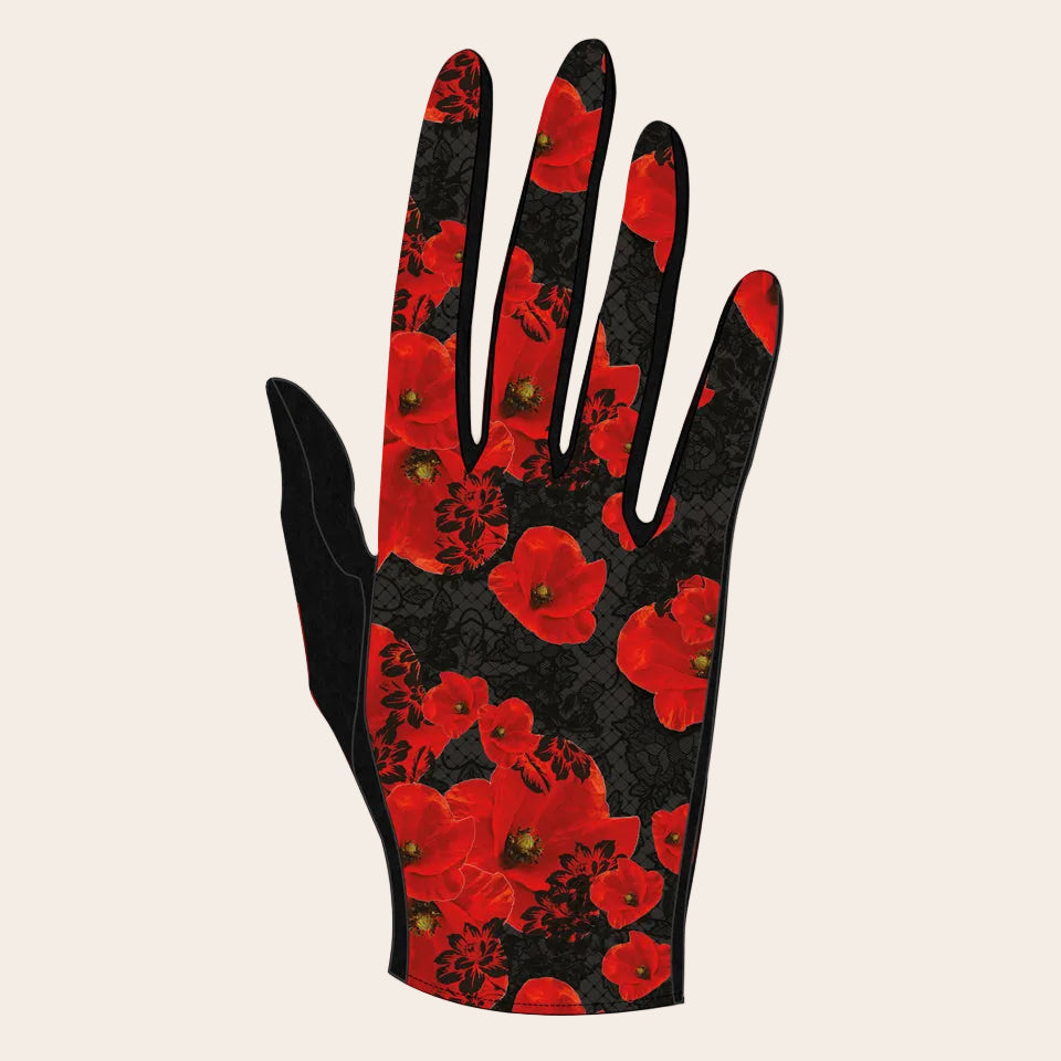 Gants femme en laine DENTELLE