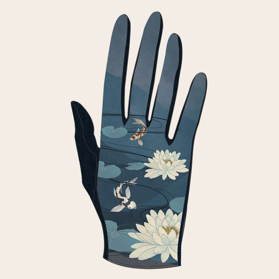 Gants femme en laine INDIGO
