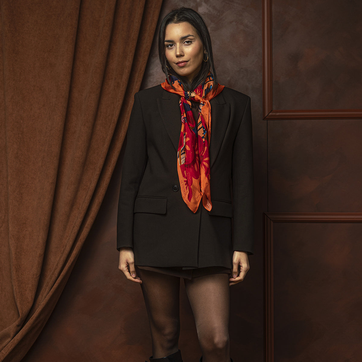 Carré 90x90 HANOI CORAIL
