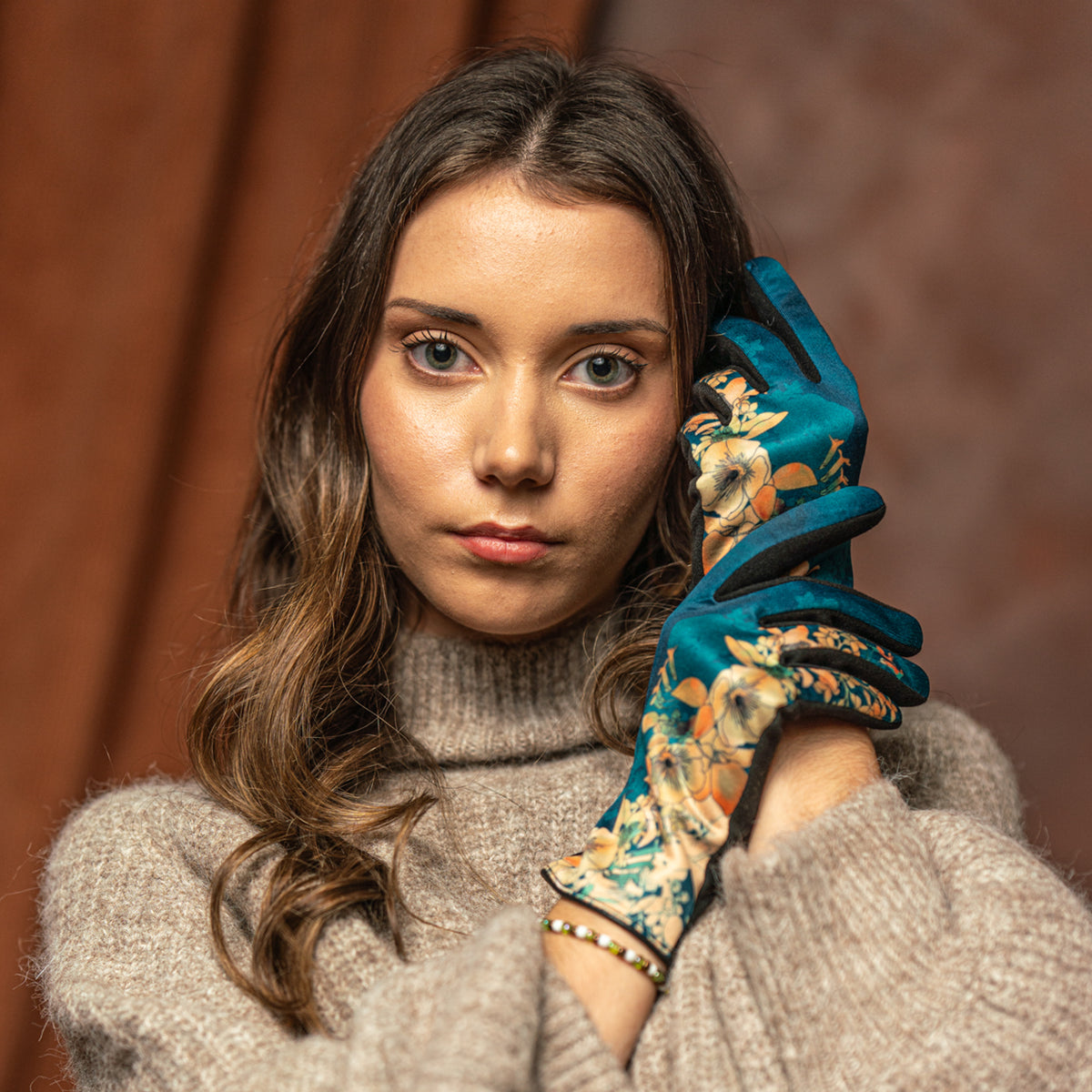 Gants femme BLOOMEA EMERAUDE