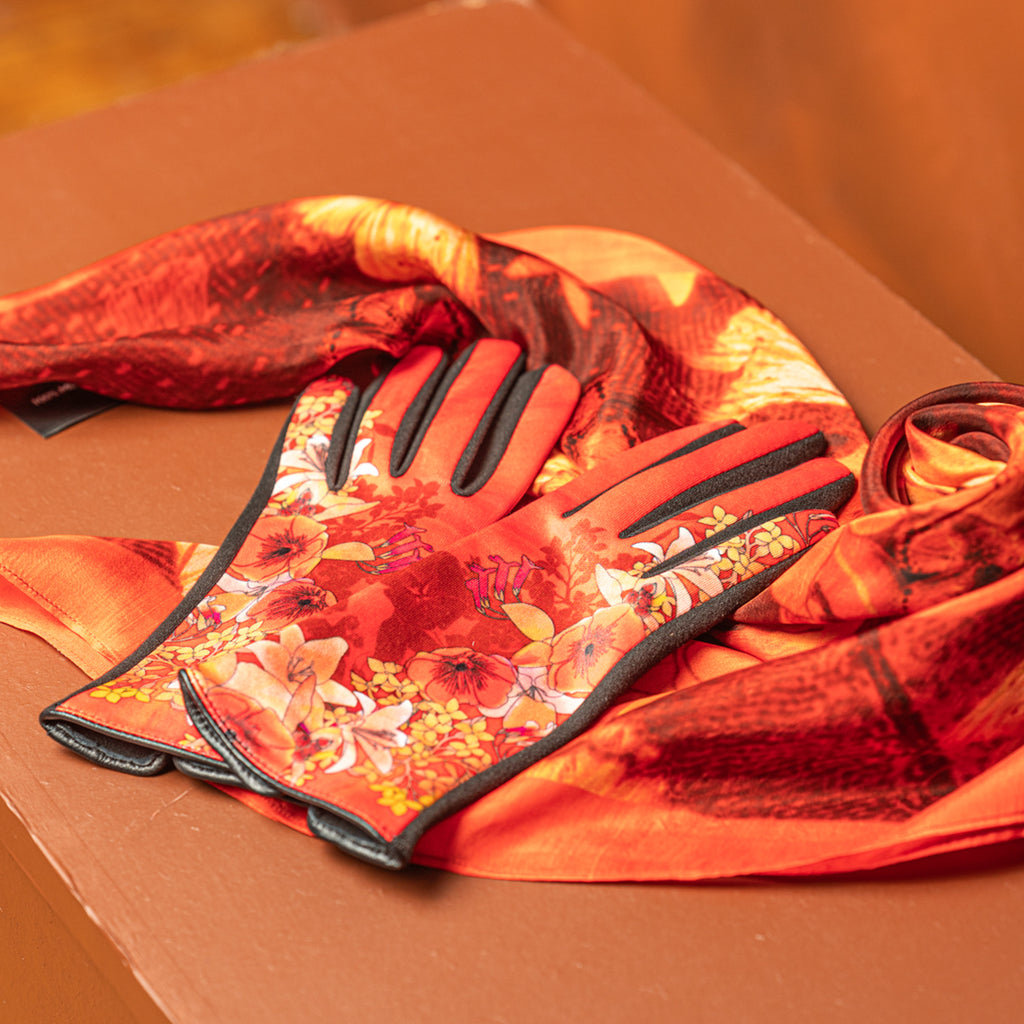 Gants femme BLOOMEA PEACH
