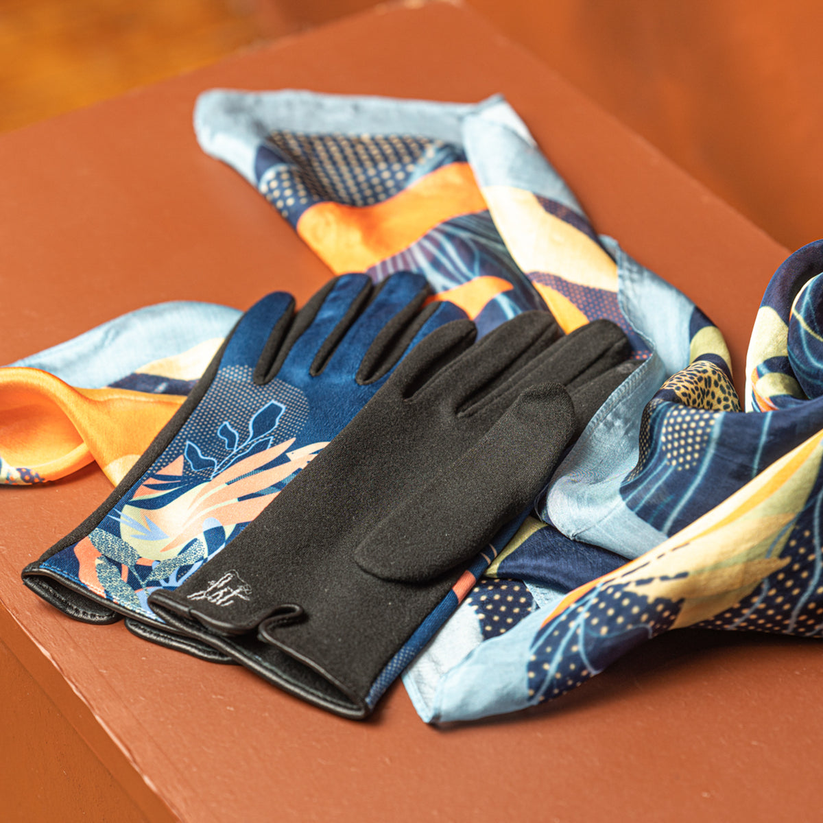 Gants femme FLORE MARINE