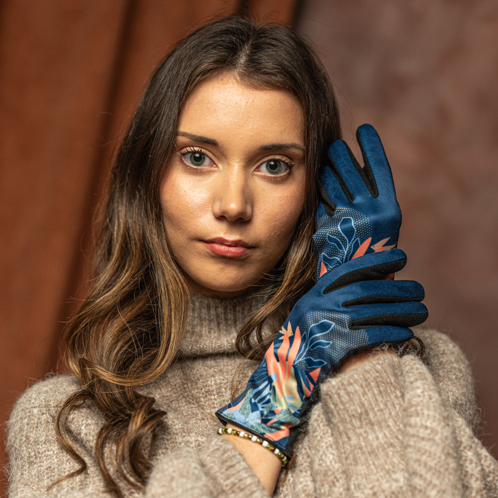 Gants femme FLORE MARINE