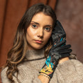 Gants femme FLORE TURQUOISE