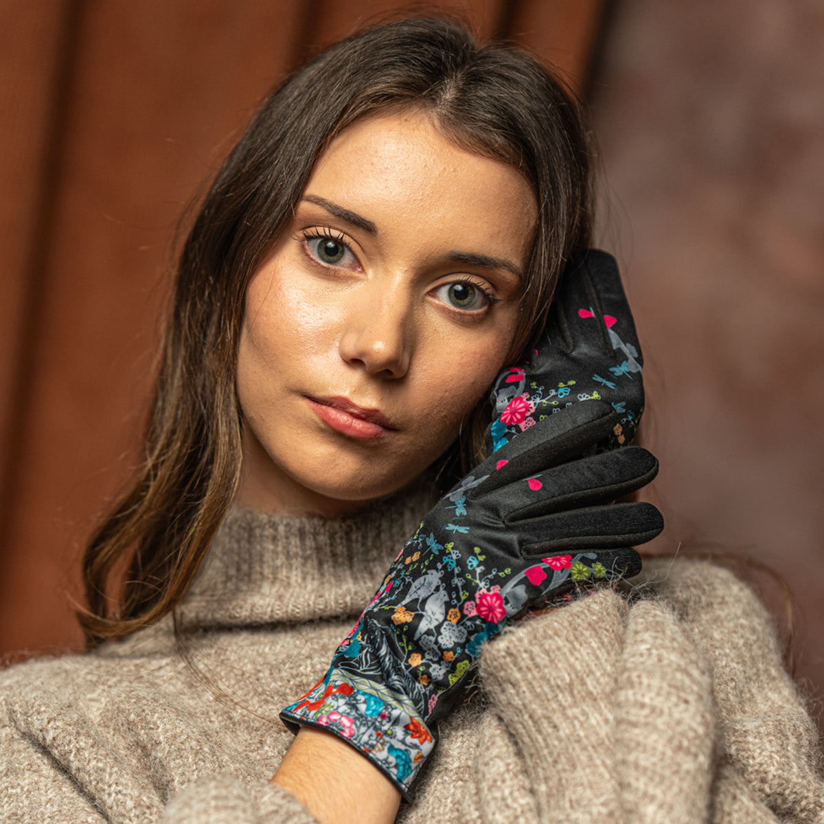 Gants femme HANOI NOIR