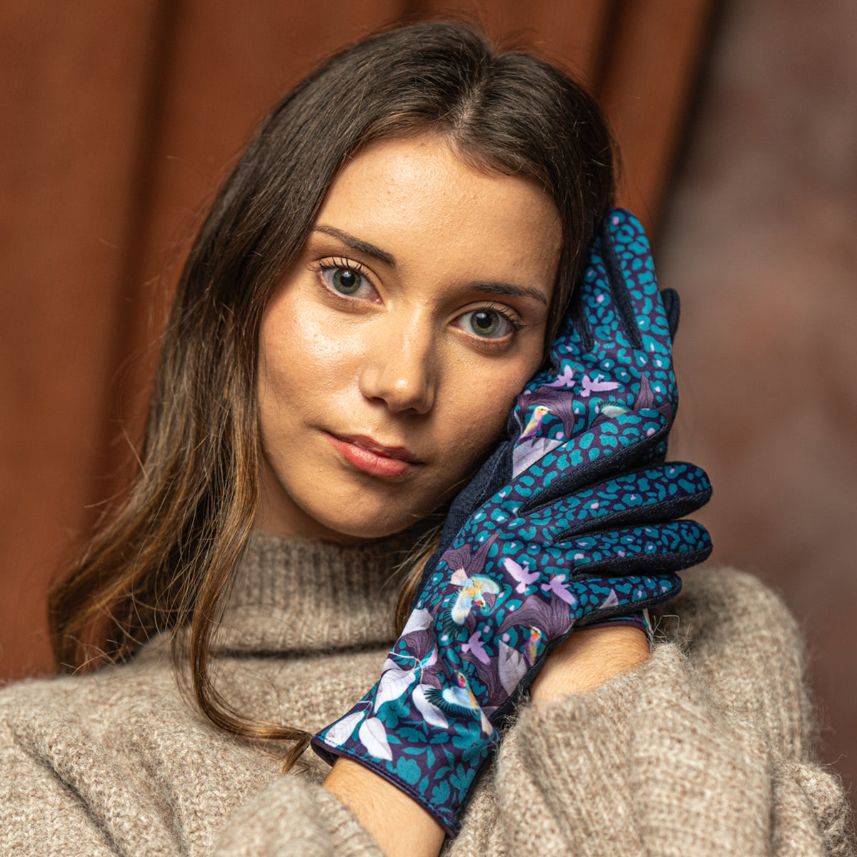 Gants femme LAURIER AMETHYSTE