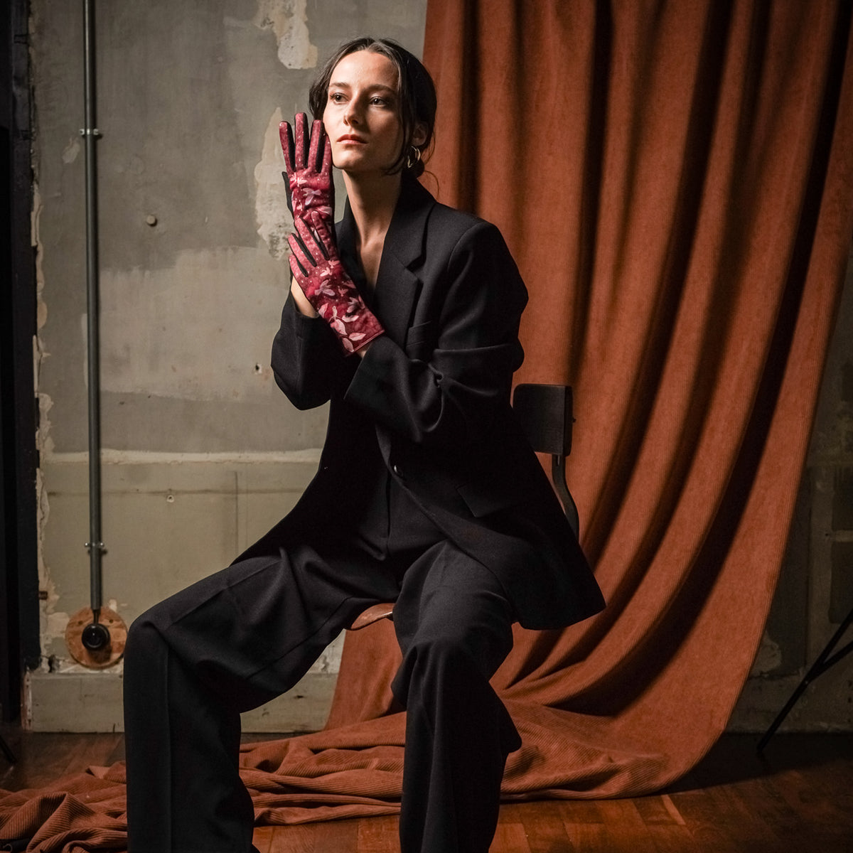 Gants femme LAURIER ROSE