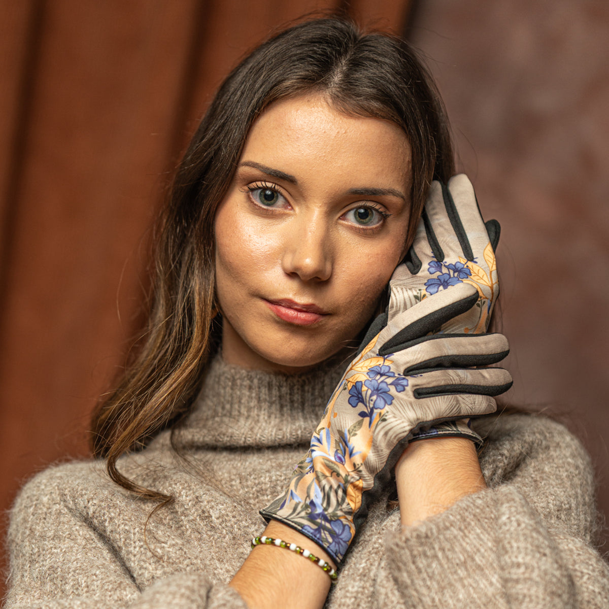 Gants femme ZAZU AMBRE