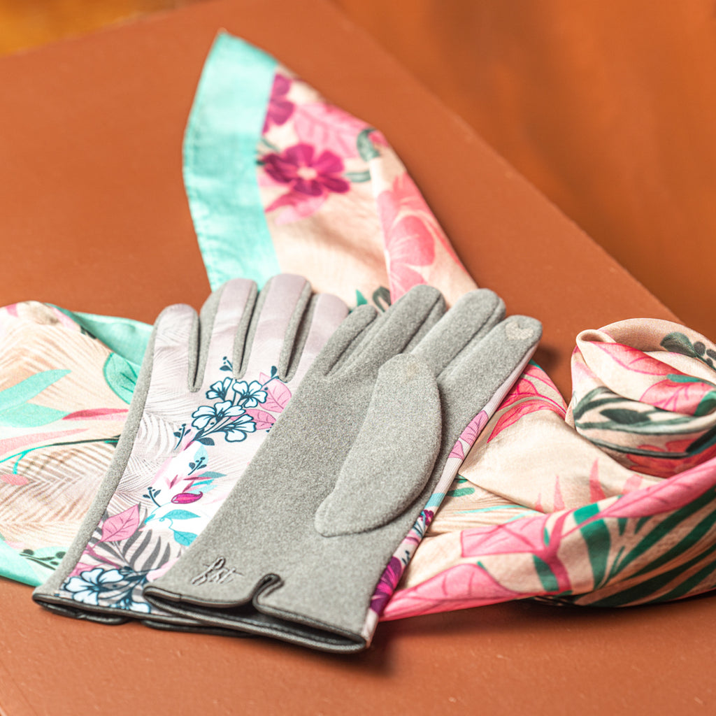 Gants femme ZAZU LICHEN