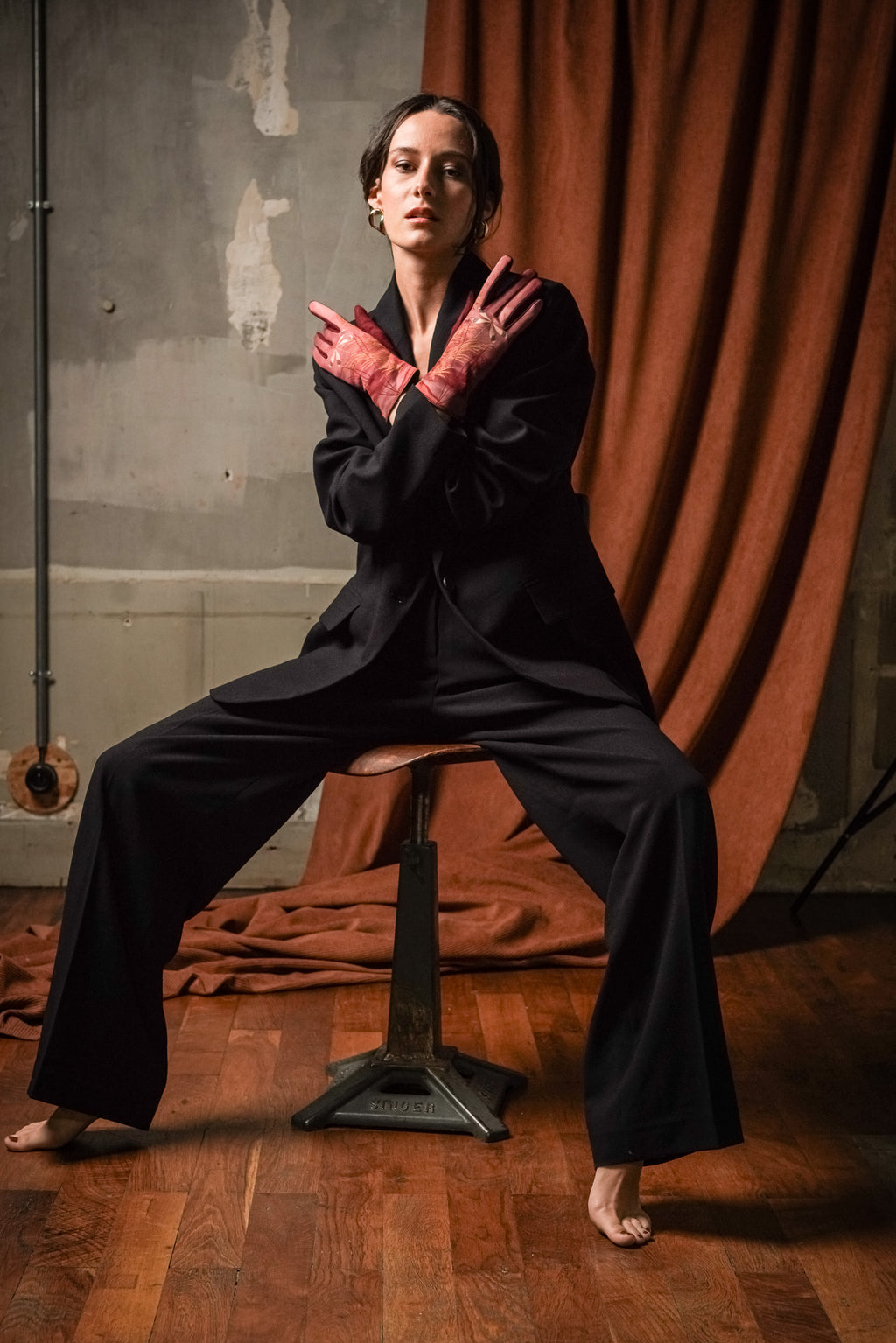 Gants femme en laine GARANCE