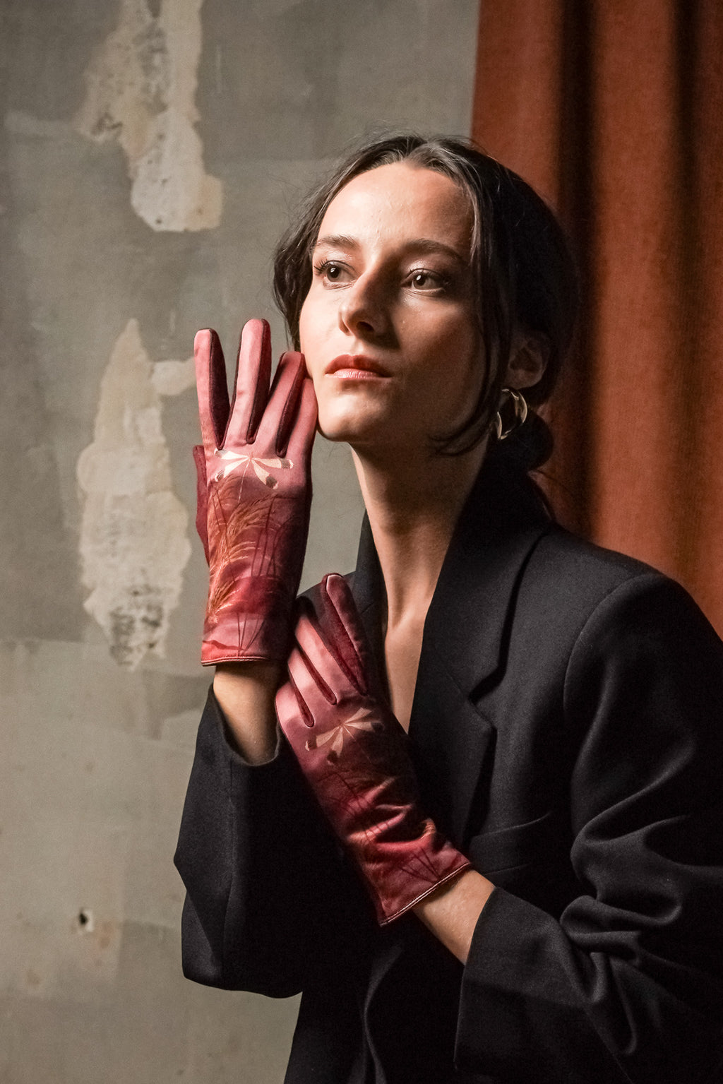 Gants femme en laine GARANCE