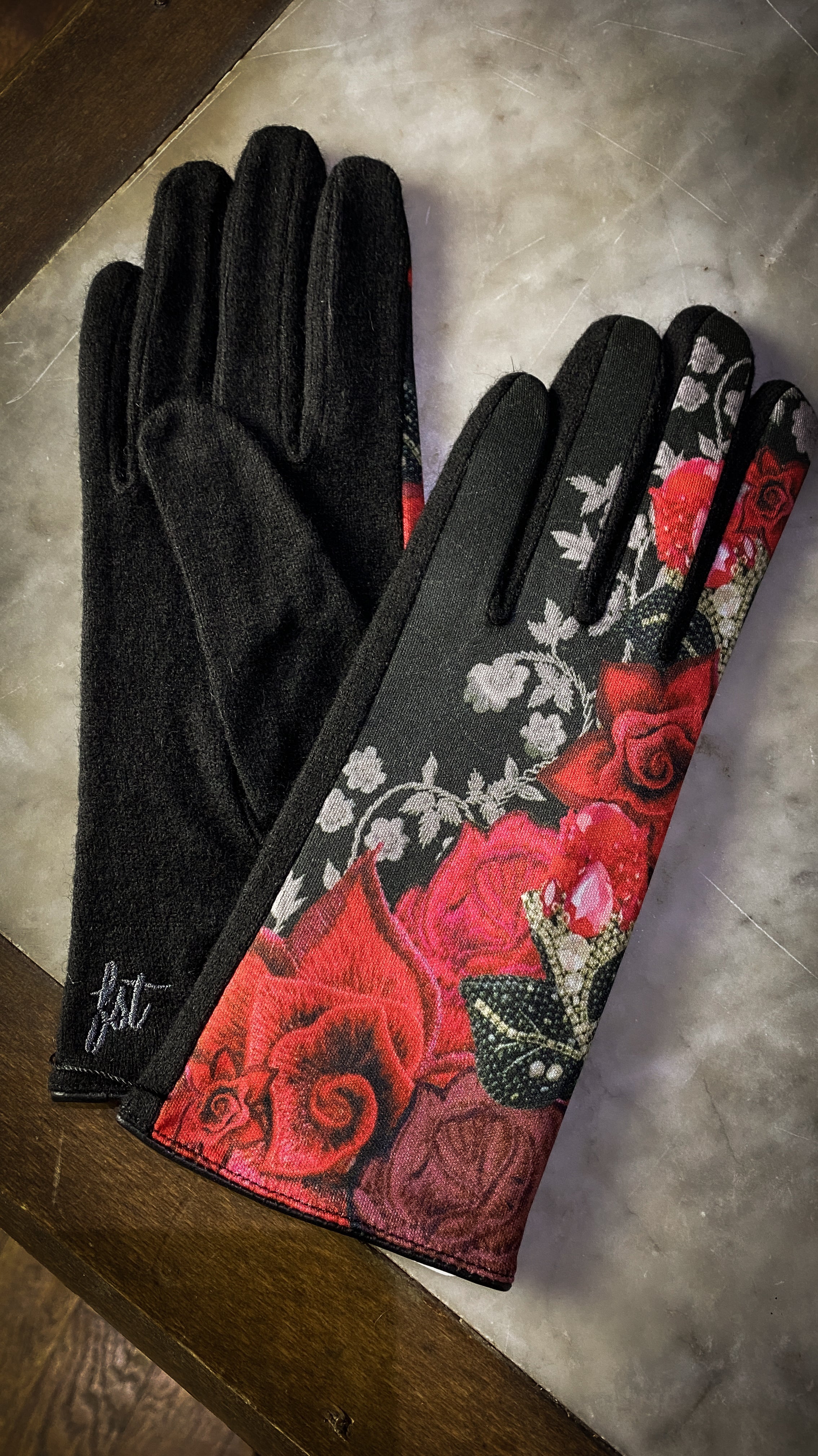 Gants femme en laine ROSA