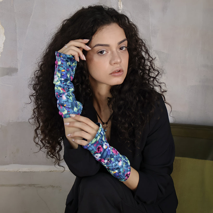 Mitaines réversibles femme FLANELLE