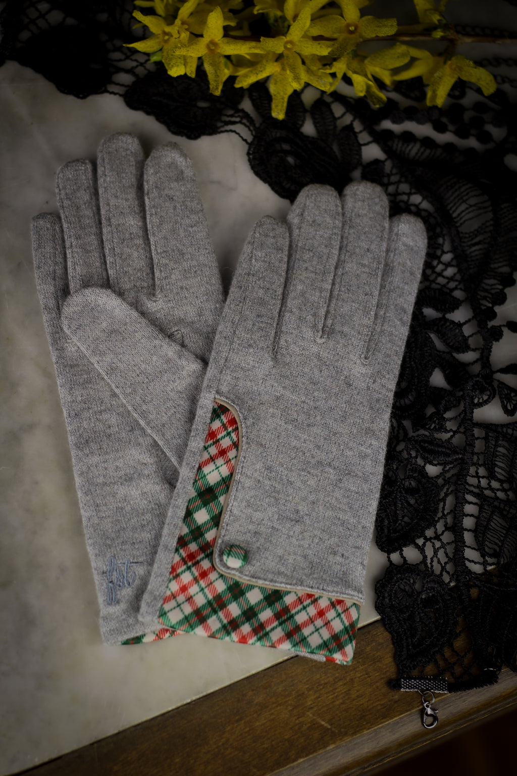 Gants femme en laine CITE RADIEUSE