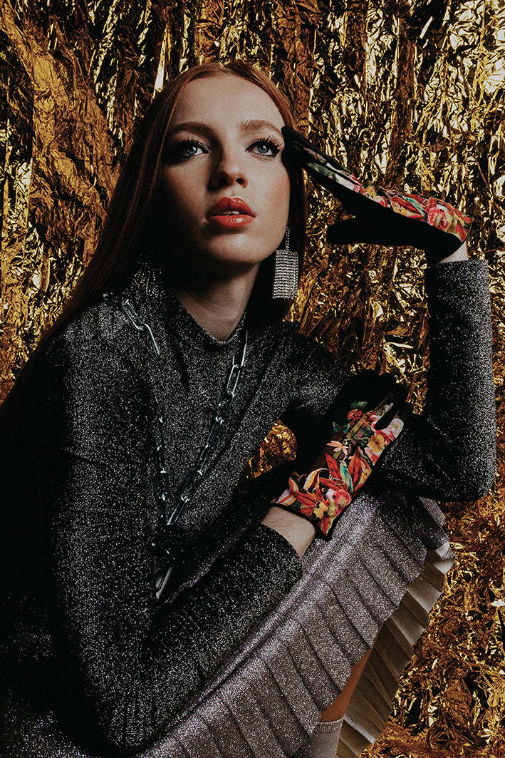Gants femme en laine BLOOM