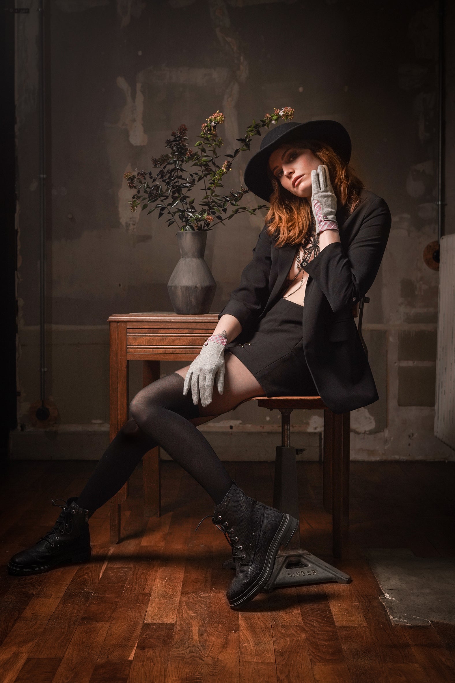 Gants femme en laine PALAIS BULLES