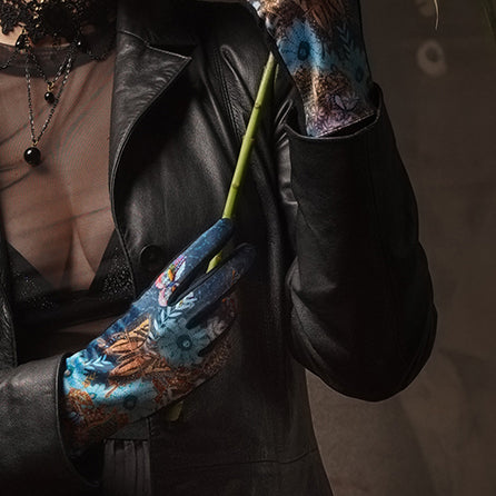 Gants femme en laine CLEMATIS