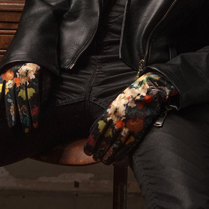 Gants femme en laine HANA