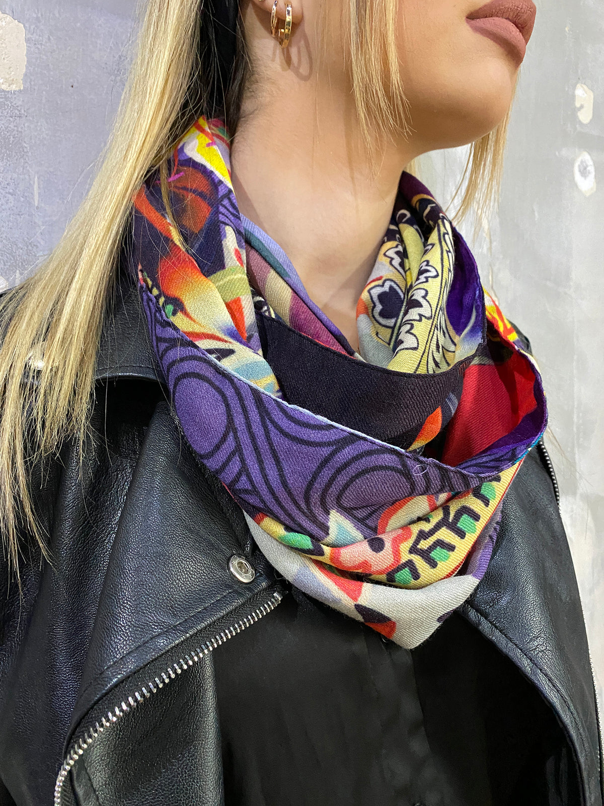 Snood laine CACHEMIRE